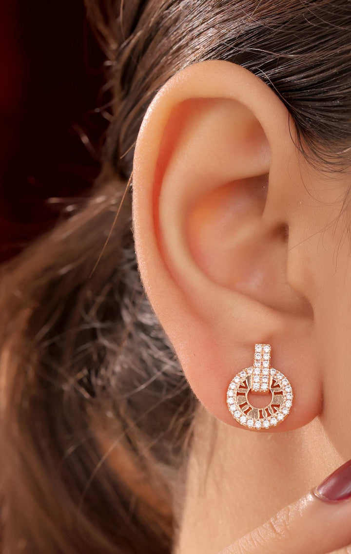 Zivay Ziva Earrings – American Diamond Earrings