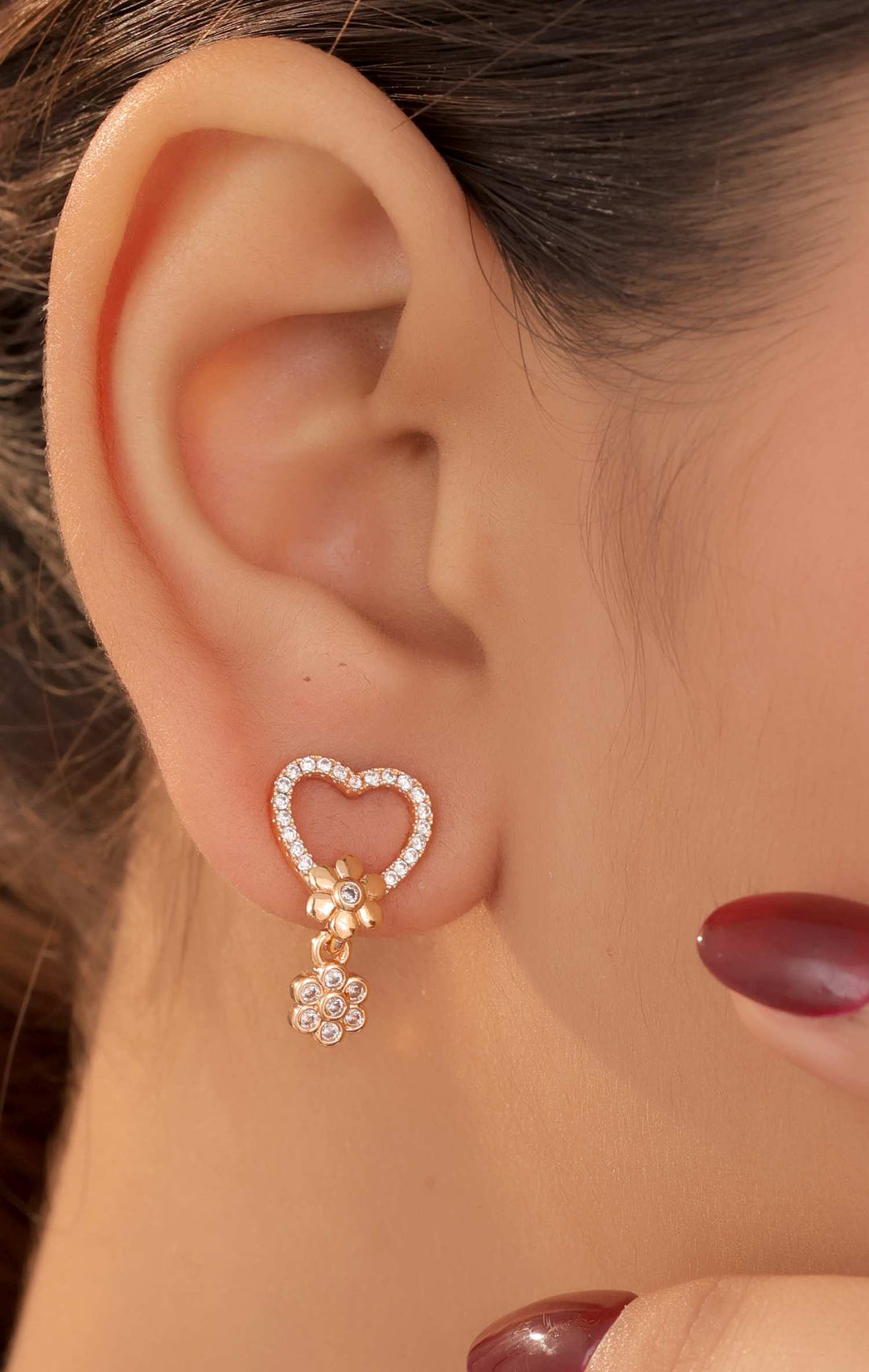 Zivay Talia Earrings – Classic Gold Plated Earrings