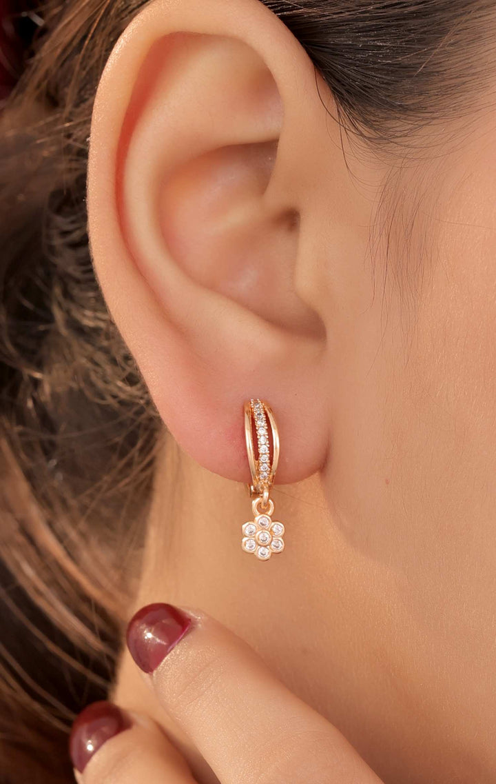 Zivay Peya Earrings – Polished Metal Earrings
