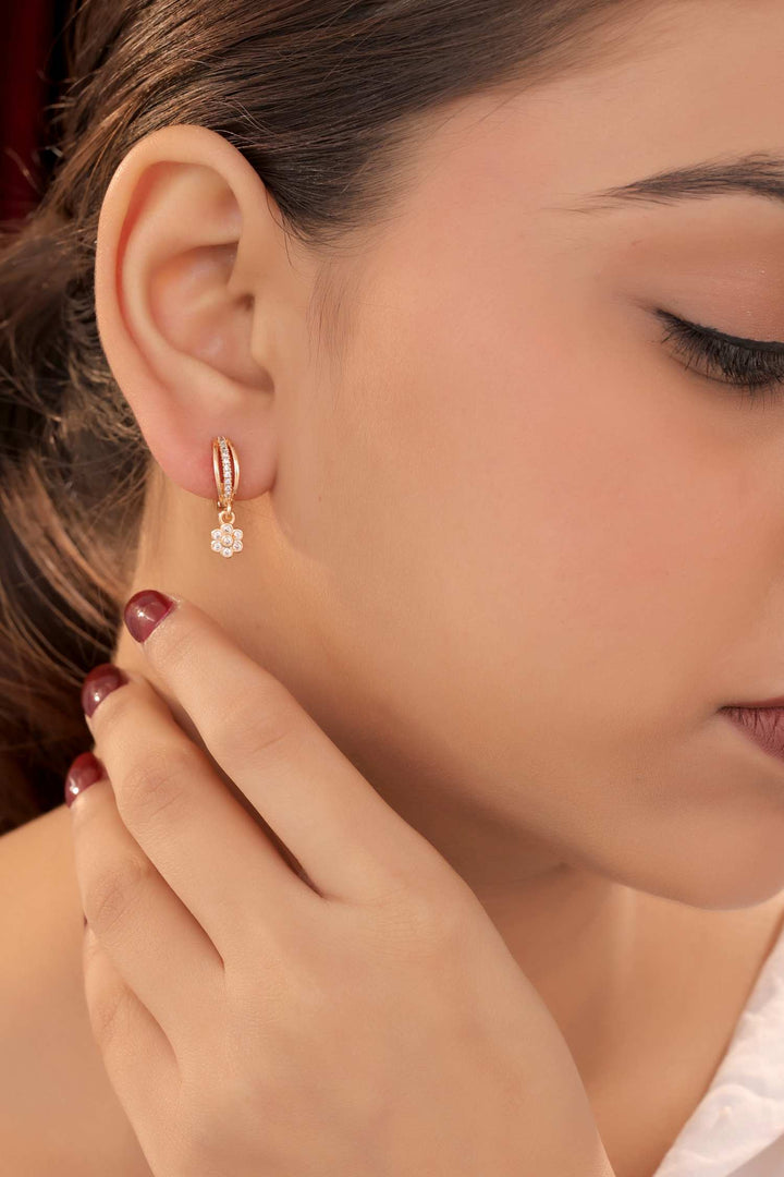 Zivay Peya Earrings – Polished Metal Earrings