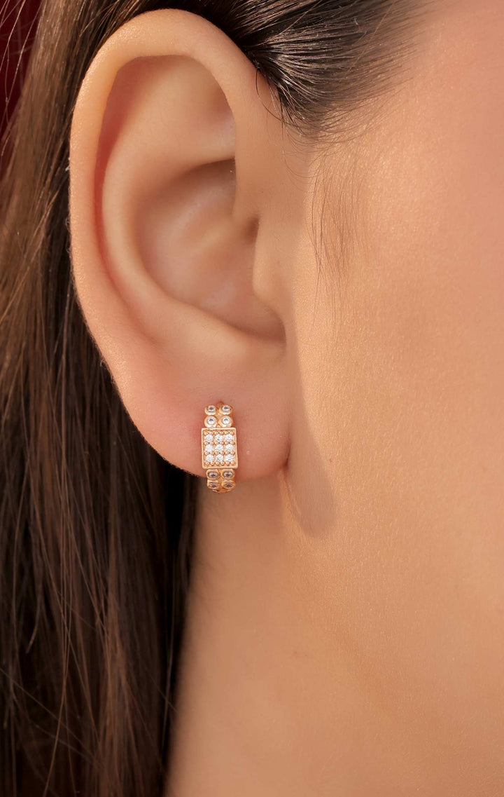 Zivay Miraa Earrings – Subtle Sparkle Earrings
