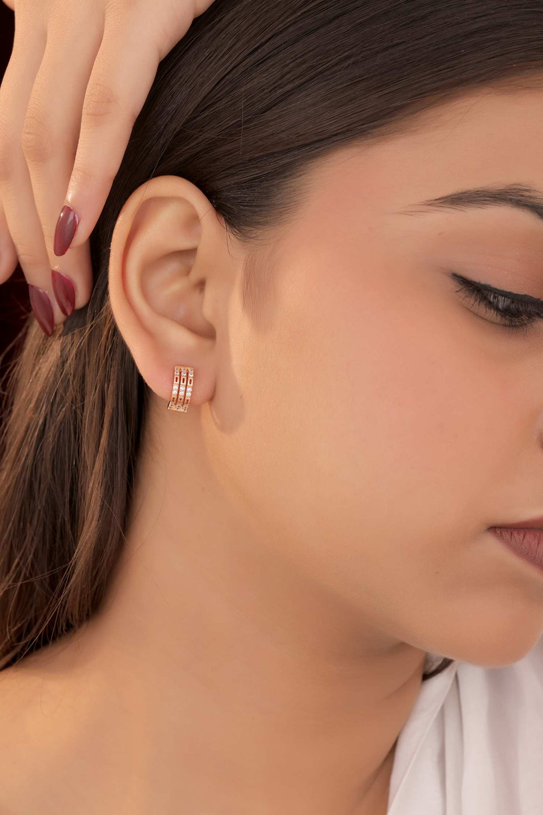 Zivay Aster Earrings – Gold Plated Earrings
