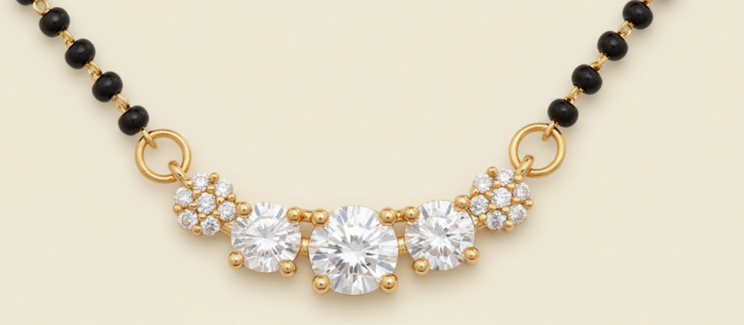 Zivay Sundari Mangalsutra – High Gold Plated