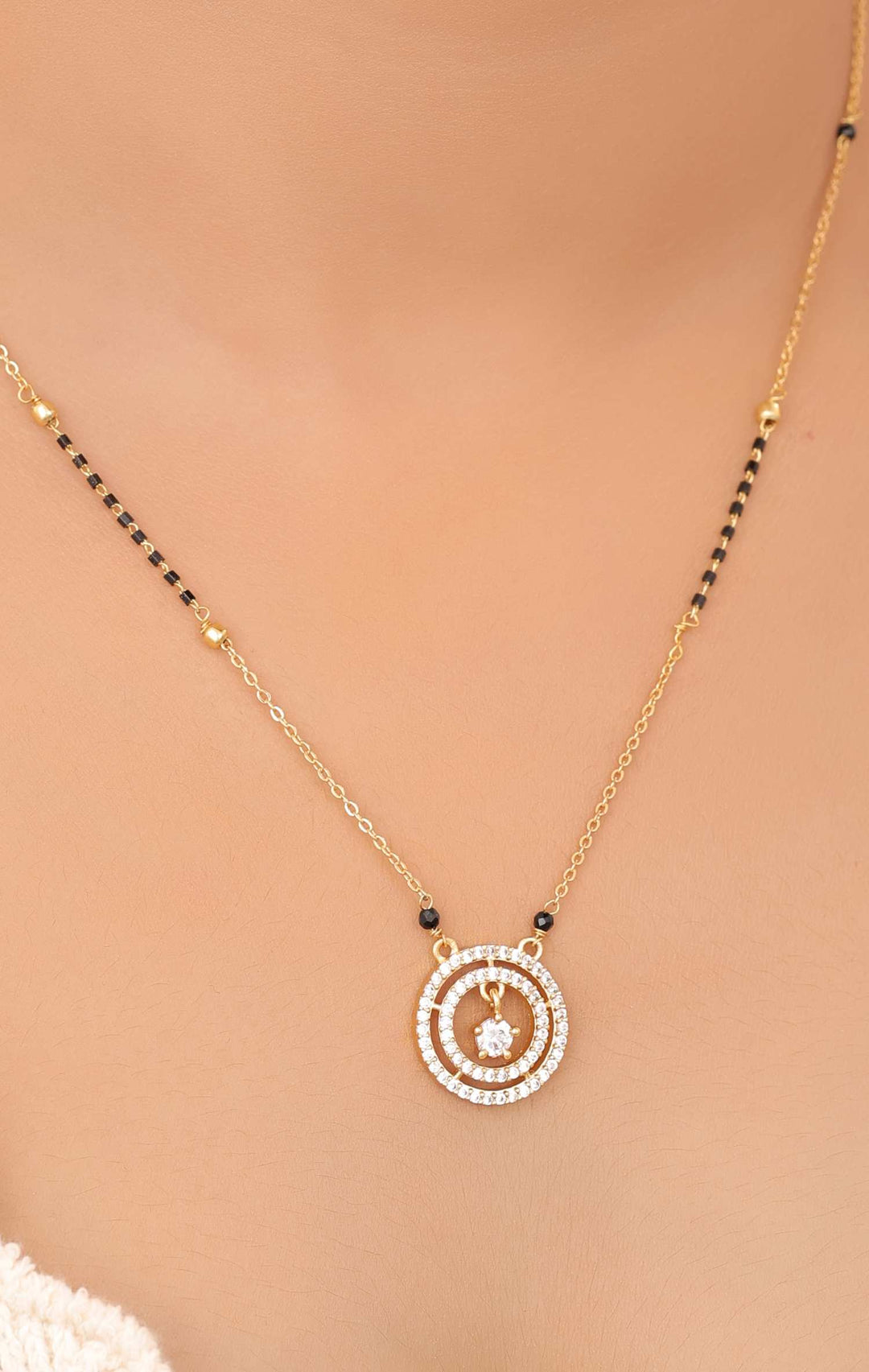 Zivay Shringaara Mangalsutra – High Gold Plated