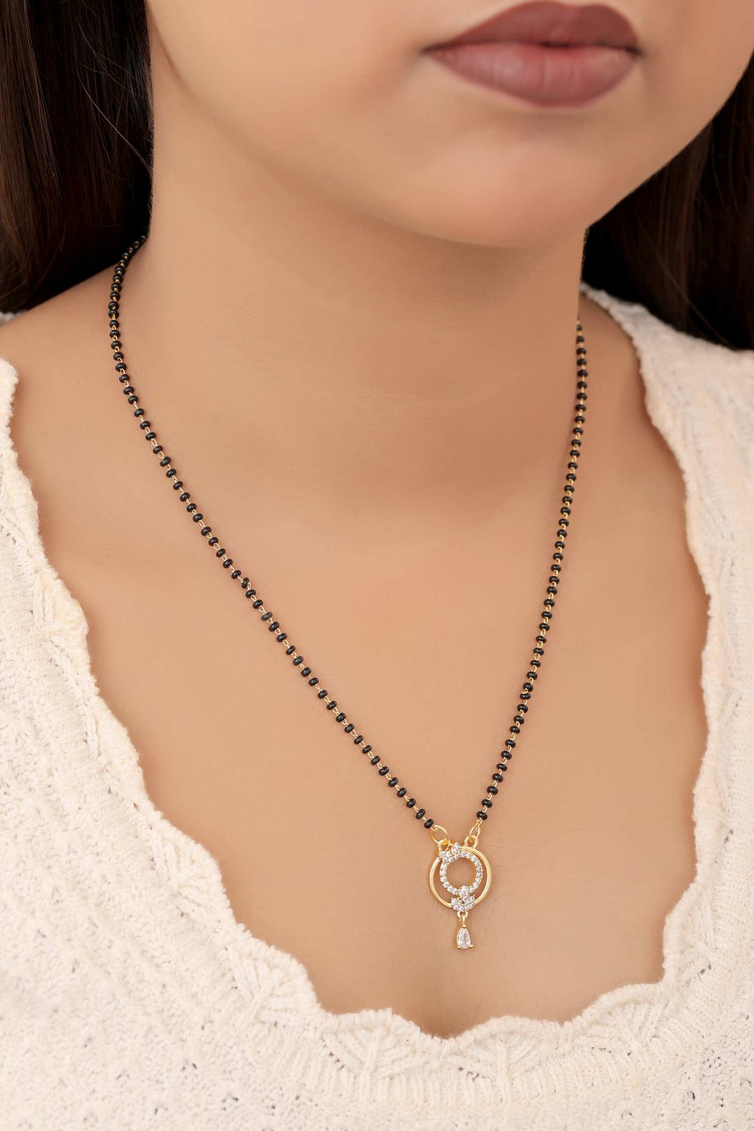 Zivay Mohini Mangalsutra – High Gold Plated