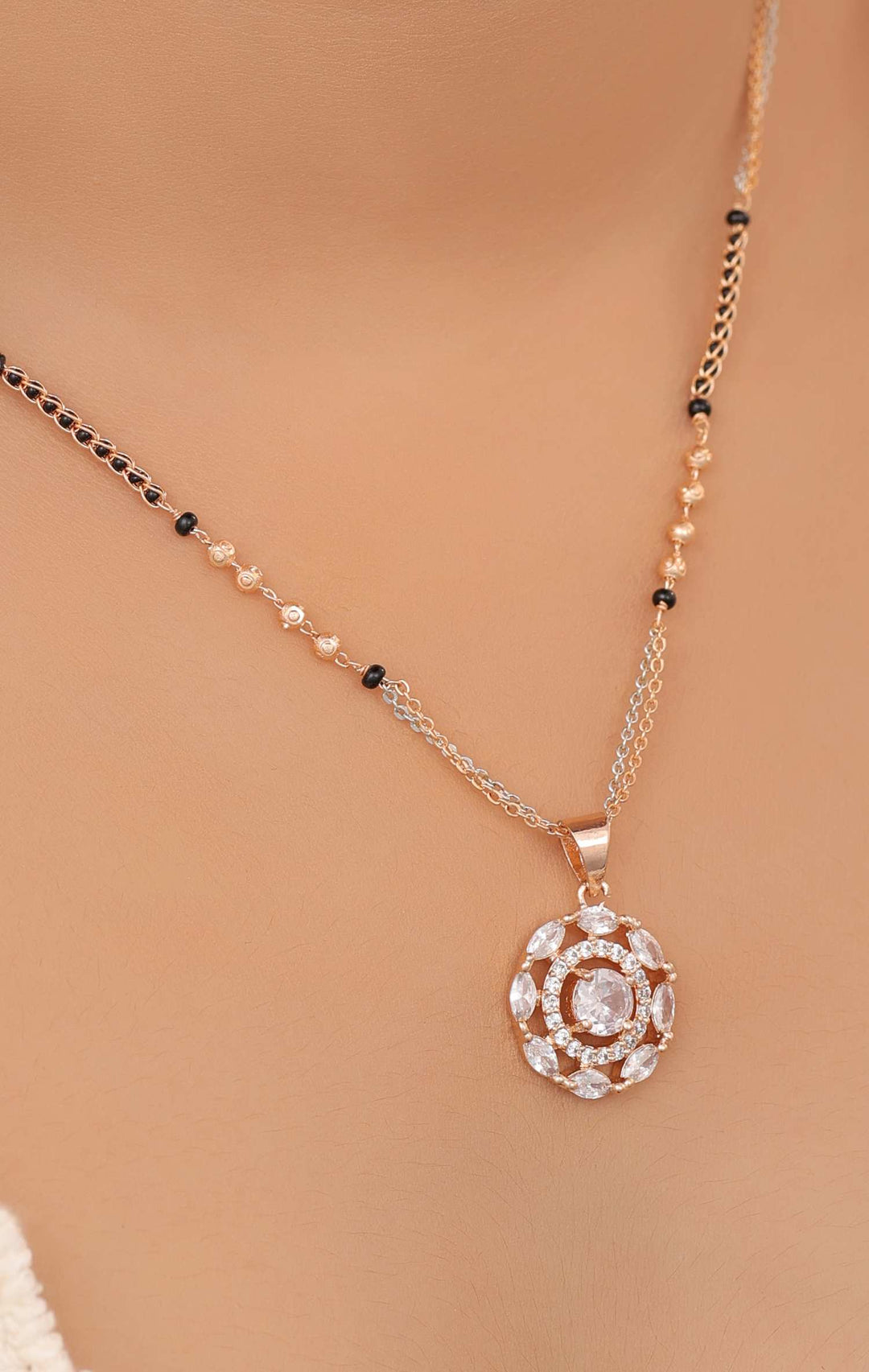 Zivay Kamini Mangalsutra – High Gold Plated