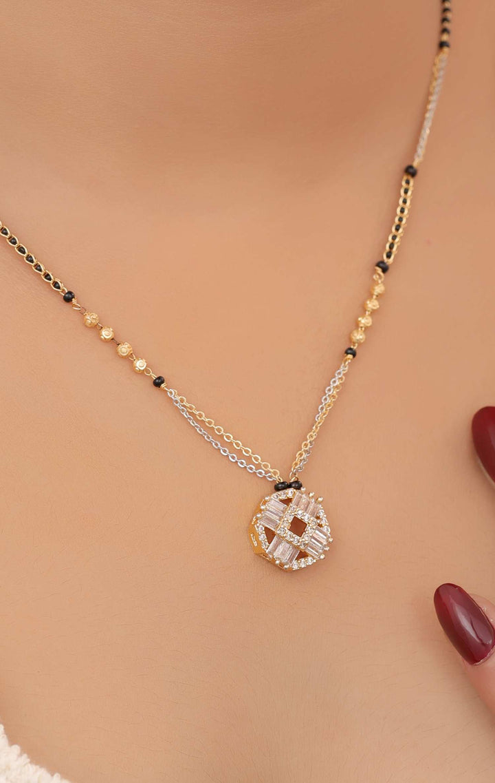 Zivay Lavanya Mangalsutra – High Gold Plated