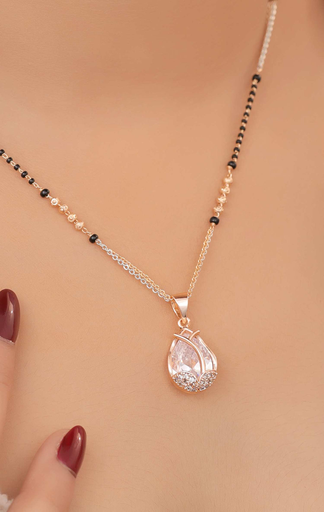 Zivay Tarini Mangalsutra – High Gold Plated