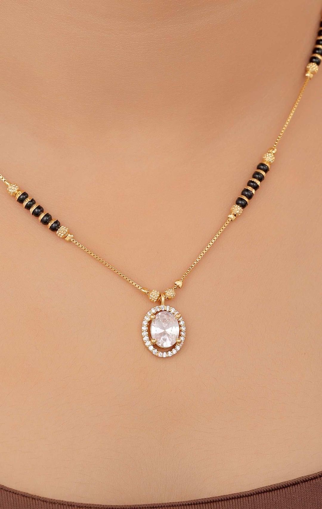 Zivay Vasundhara Mangalsutra – High Gold Plated