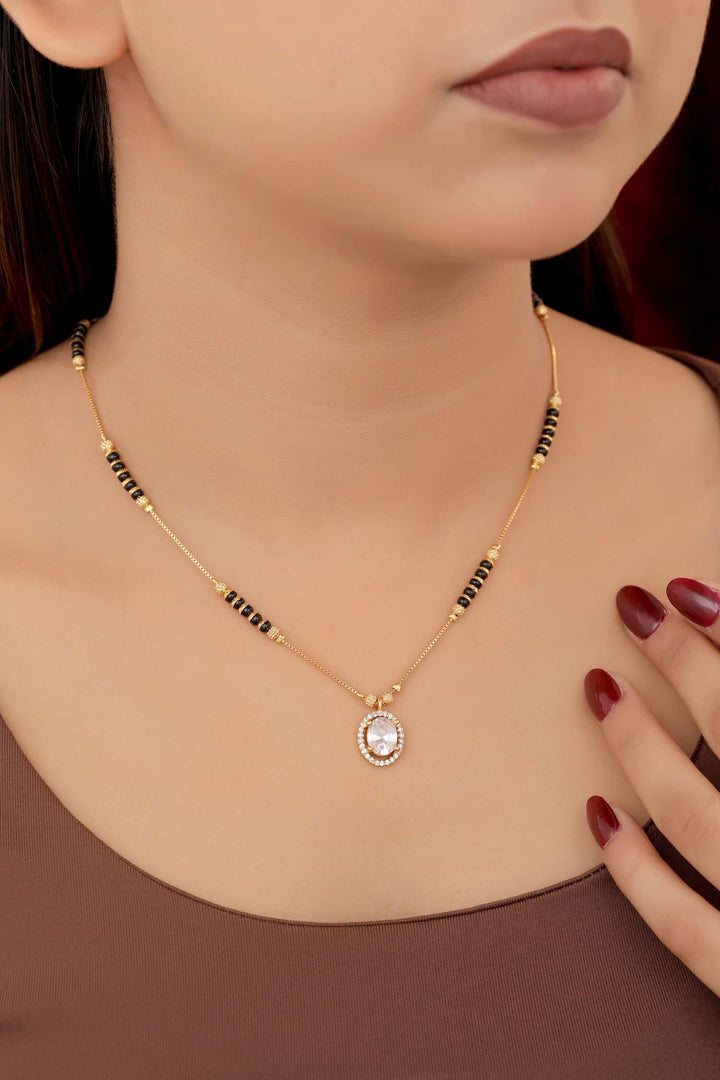 Zivay Vasundhara Mangalsutra – High Gold Plated