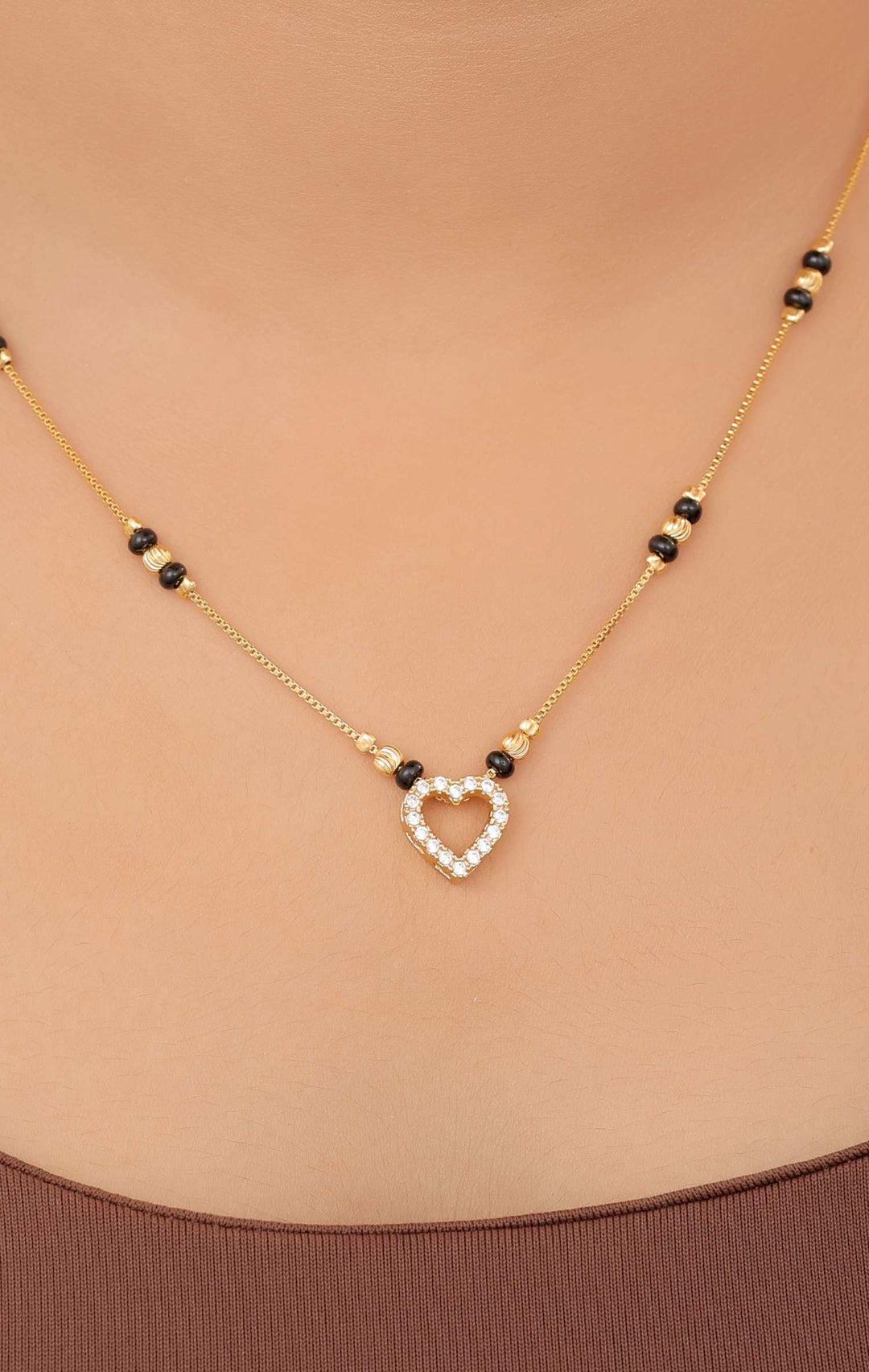 Zivay Swapna Mangalsutra – High Gold Plated