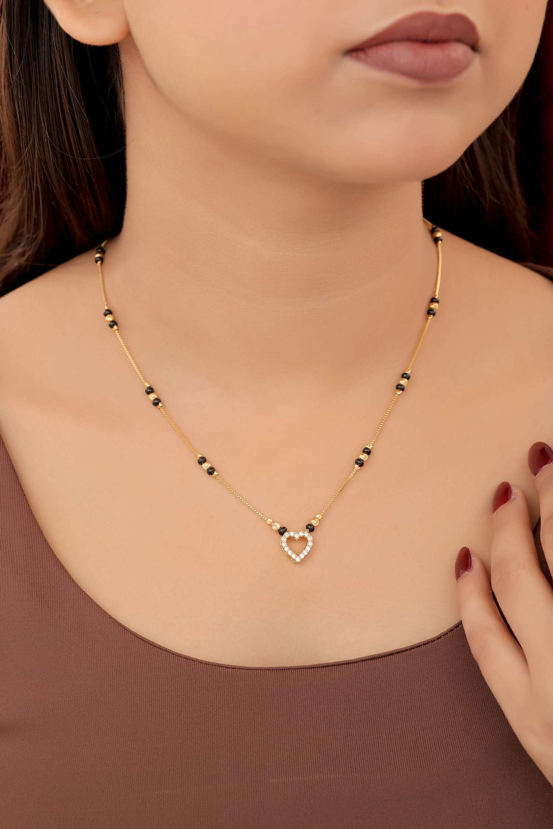 Zivay Swapna Mangalsutra – High Gold Plated