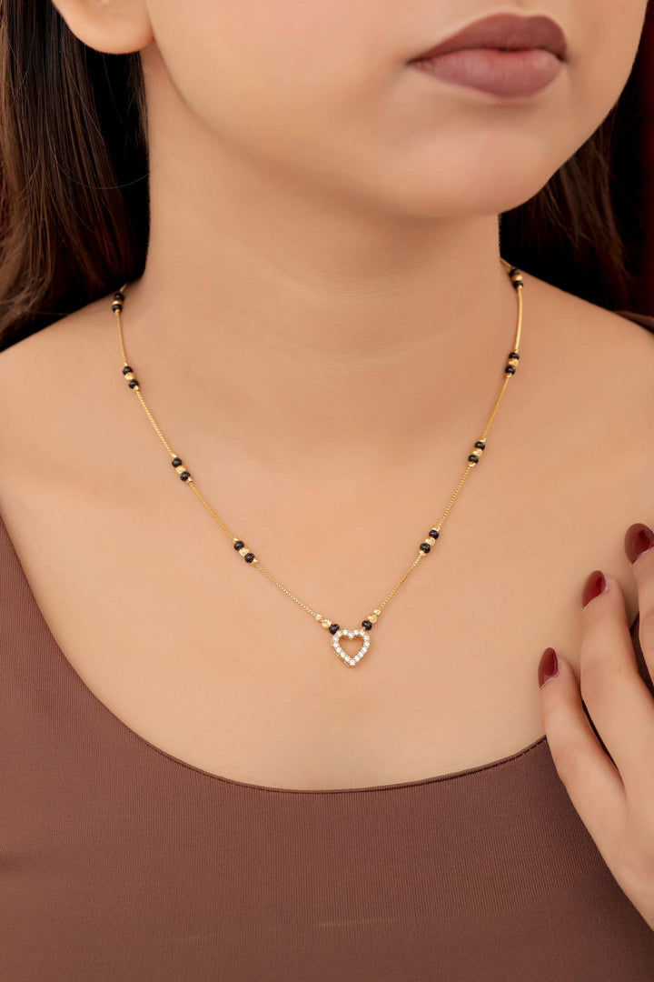 Zivay Swapna Mangalsutra – High Gold Plated