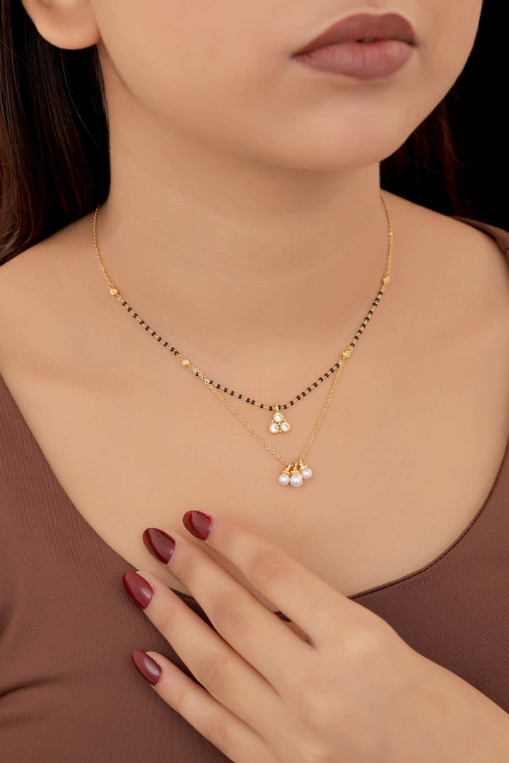 Zivay Ranjana Mangalsutra – High Gold Plated