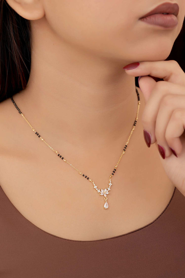 Zivay Malvika Mangalsutra – High Gold Plated