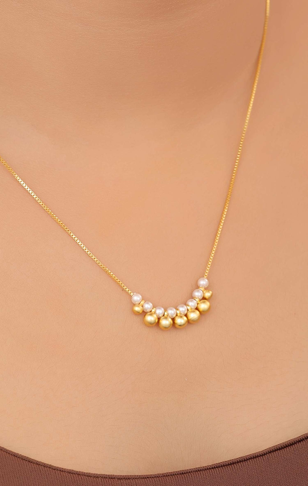 Zivay Narmada Mangalsutra – High Gold Plated