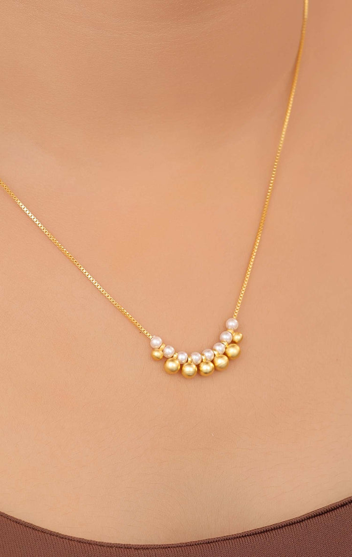 Zivay Narmada Mangalsutra – High Gold Plated
