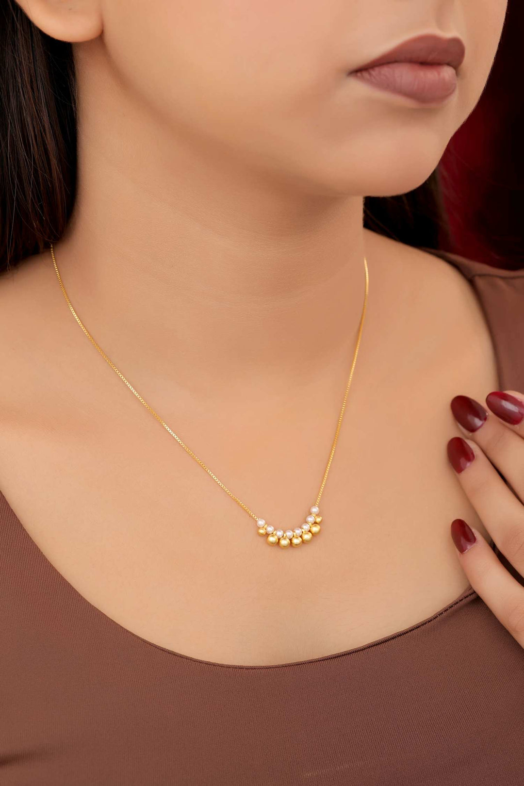 Zivay Narmada Mangalsutra – High Gold Plated