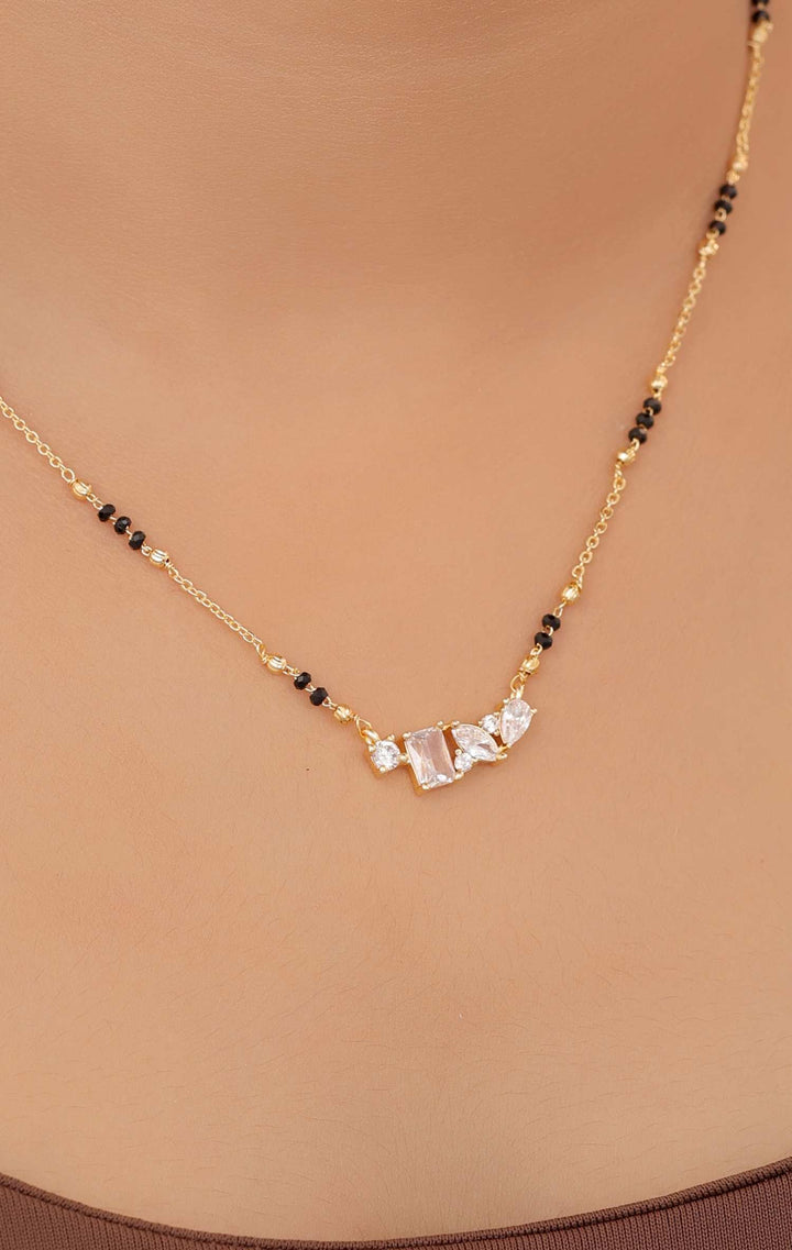 Zivay Pallavi Mangalsutra – High Gold Plated