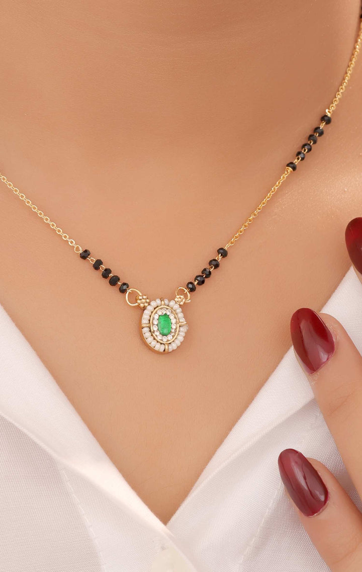 Zivay Kamala Mangalsutra – High Gold Plated