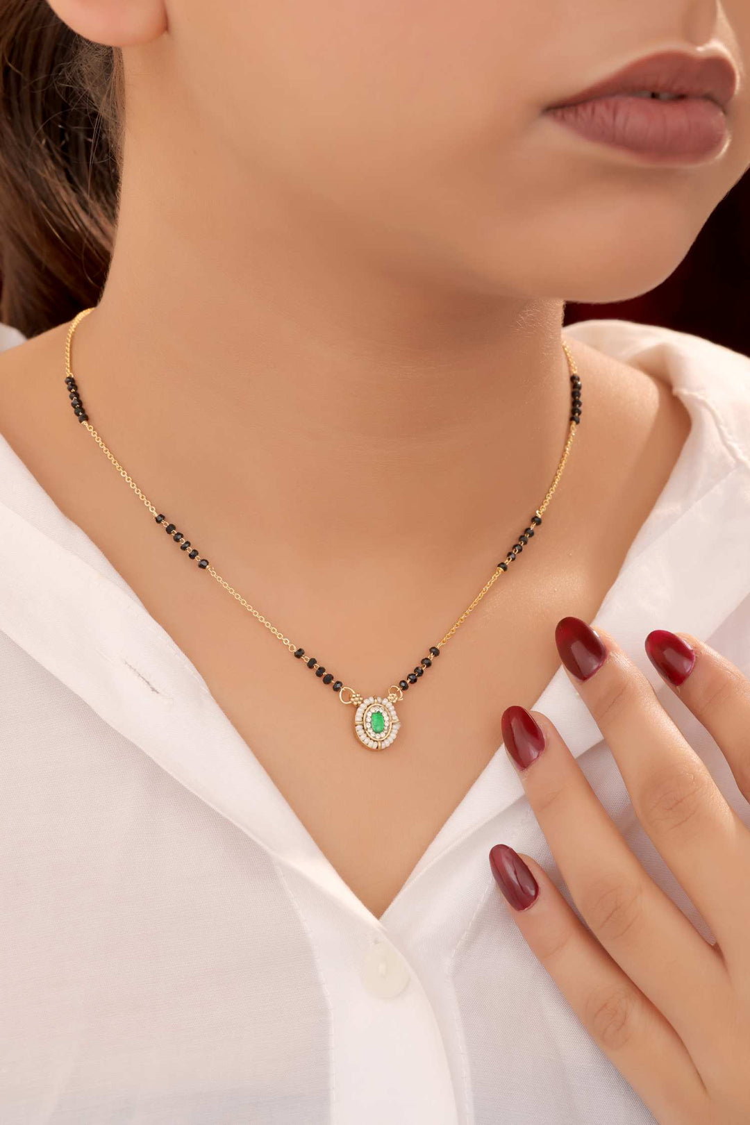 Zivay Kamala Mangalsutra – High Gold Plated