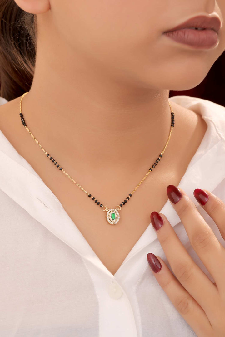 Zivay Kamala Mangalsutra – High Gold Plated