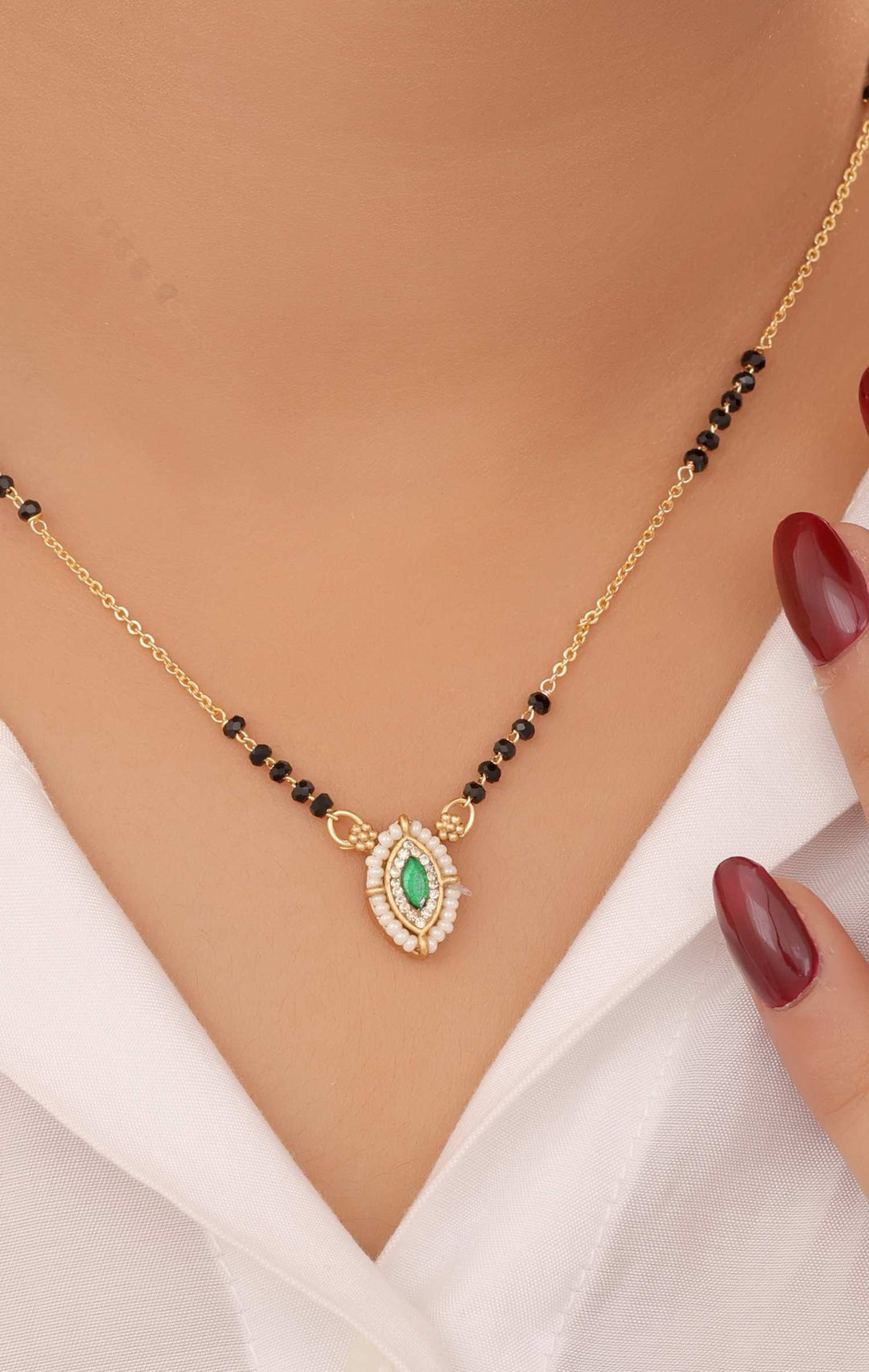 Zivay Neelima Mangalsutra – High Gold Plated