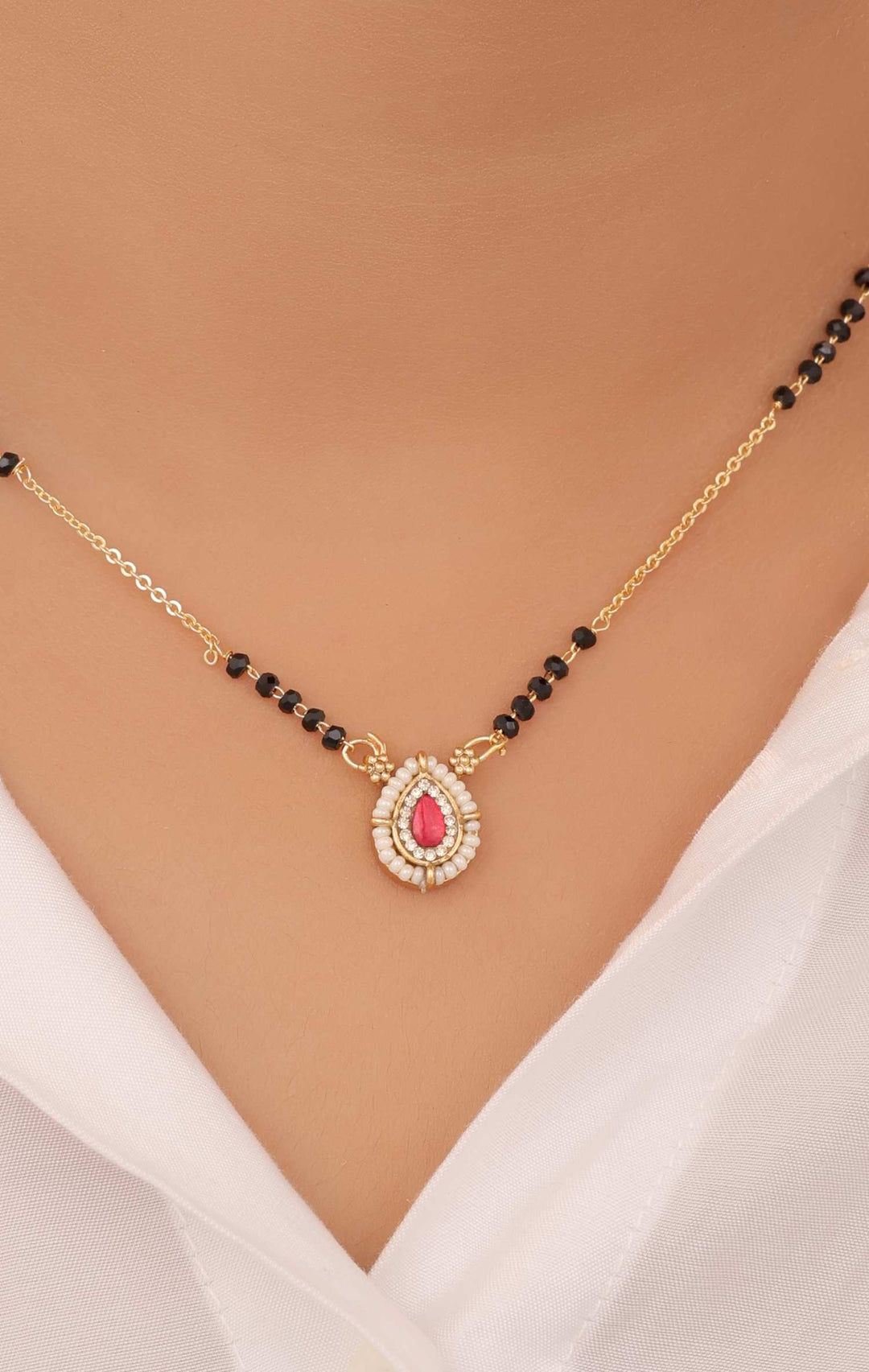 Zivay Tanirika Mangalsutra – High Gold Plated