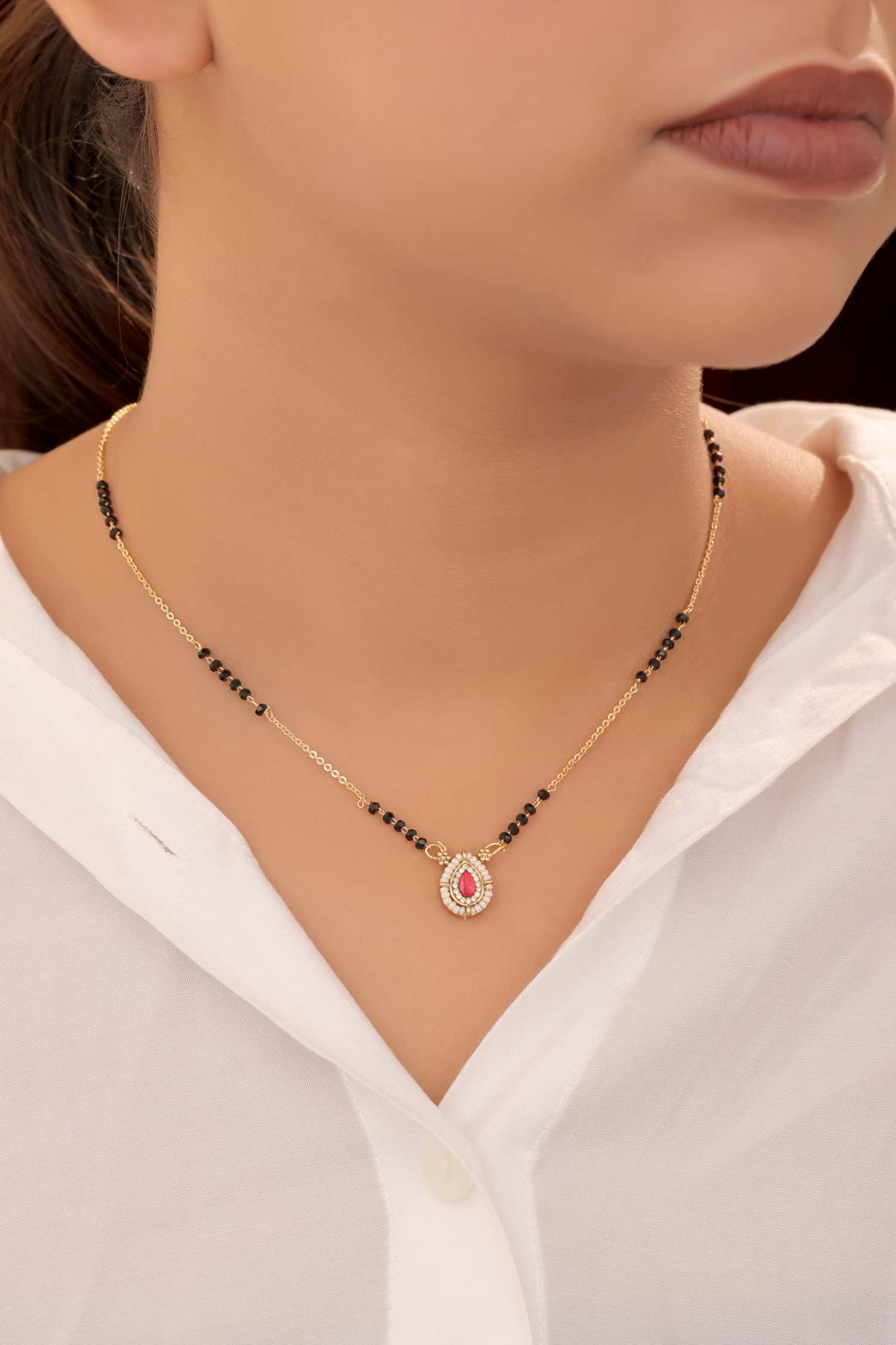 Zivay Tanirika Mangalsutra – High Gold Plated